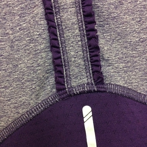 Champion 1/4 zip Long Sleeve Workout Top Ruffle - Picture 7 of 8